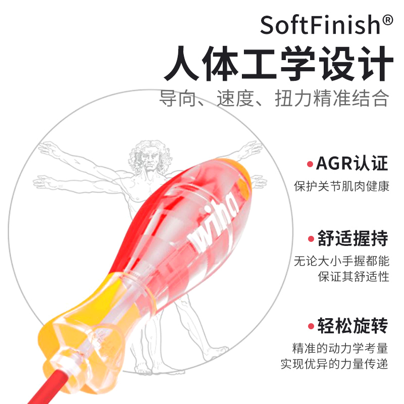 wih威汉绝缘螺丝刀电工空开接线端子十一字批头装