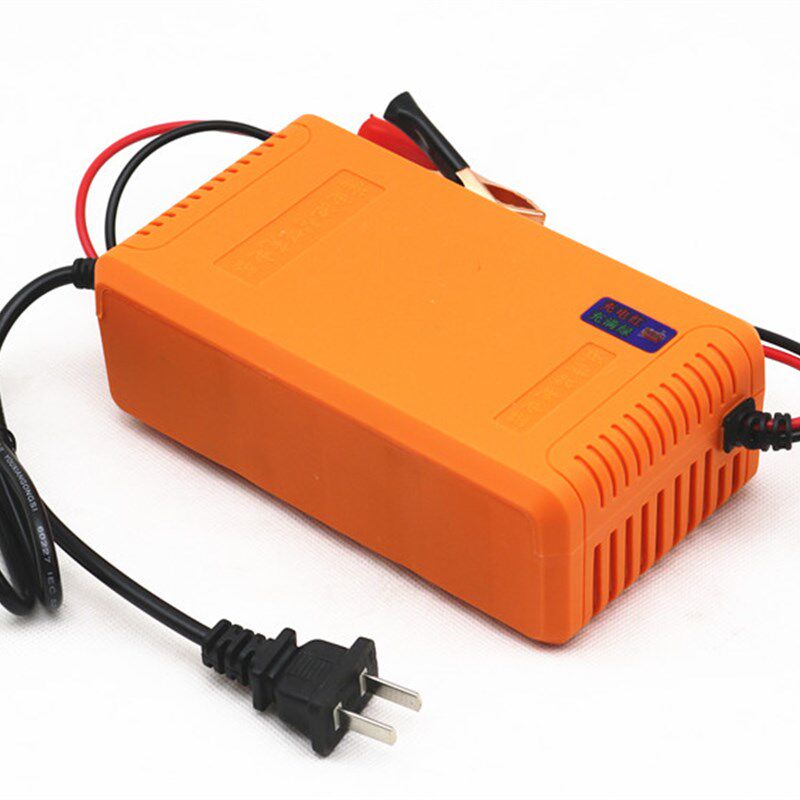 修复蓄电池充电机12V6A智能汽车电瓶充电器防反接12V55A充电机