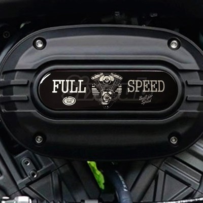 适用于灰石金吉拉300空滤盒装饰改装立体3d车贴复古咖啡个性机车