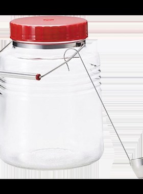 deri复刻版玻璃密封罐家用无铅青梅泡酒玻璃瓶泡菜坛子