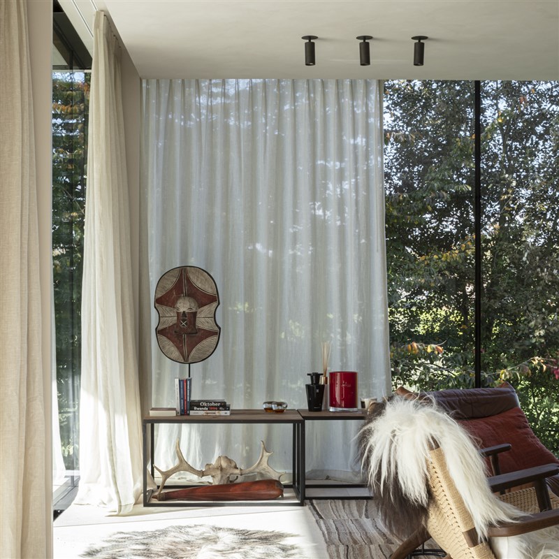 LED明装30度调节吸顶射灯瓦角射灯家装防眩目背景墙洗墙灯高显