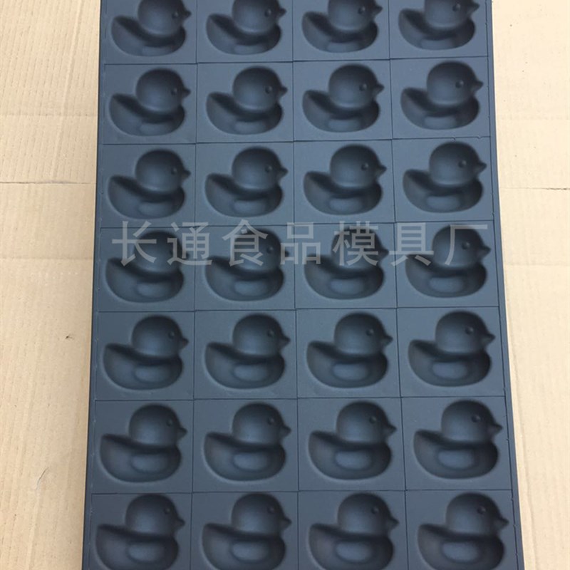 长通食品模具28连小鸭子模具*0商用不沾蛋糕烤盘烘焙器具