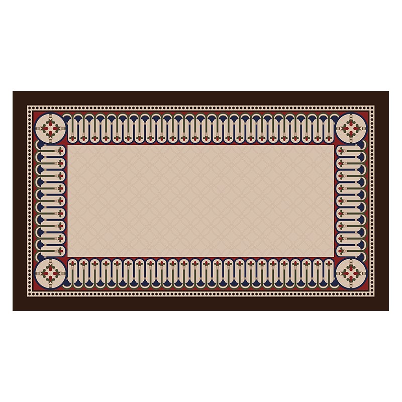 塞维尔中古防水防油防烫桌垫隔热垫餐桌垫高级感茶几盖布家用定制