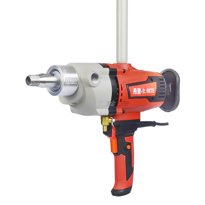 希德红0/10手持式台式水钻机无水封无铜管升级干湿两用大功率