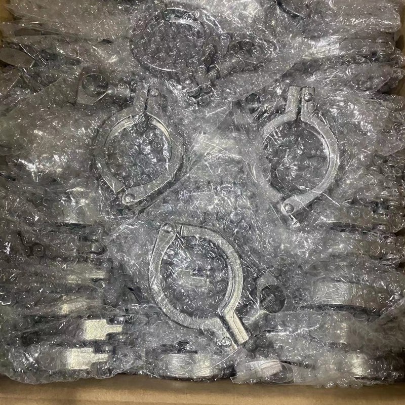 卫生级快装卡箍30/201不锈钢接头卡盘抱箍快接精铸卡扣管夹重型