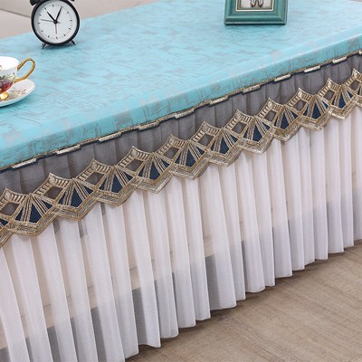 防水防油免洗茶几桌布新款全包茶几桌垫简约现代餐桌布盖布长方形