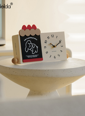 Mndeld客厅玄关高级感装饰摆饰家居桌面饰品电视柜酒柜创意时钟