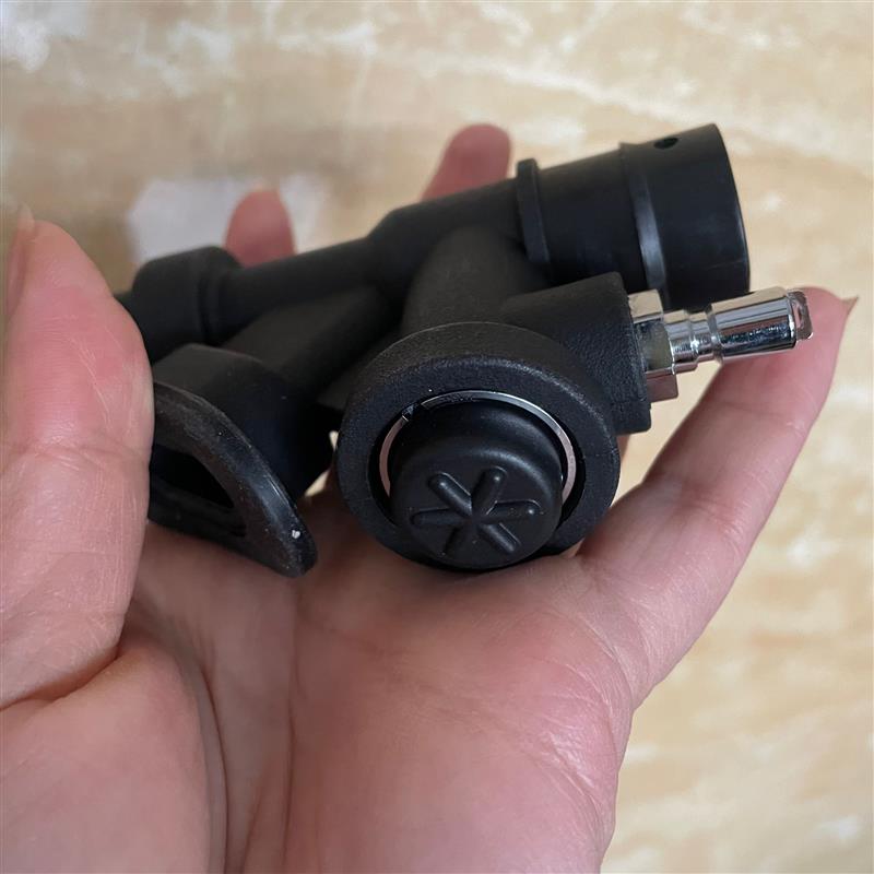 潜水BCD进气出气阀背心控制开关K形阀浮力调整器充气阀背飞排气阀