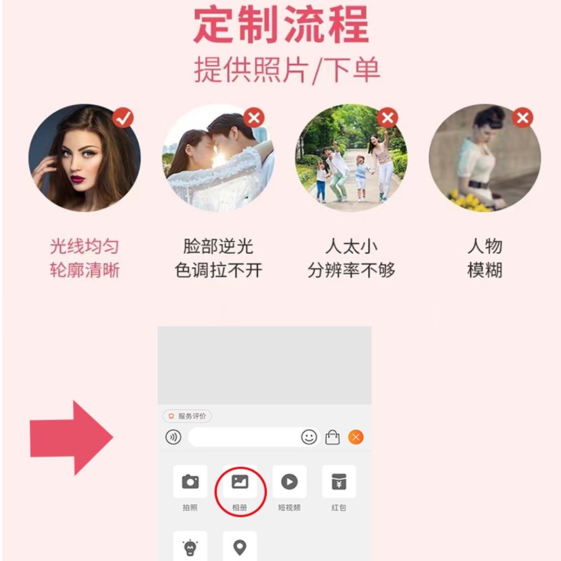 拼图定制图案人像超大加相框diy自定义私人订制图片真人照片平图