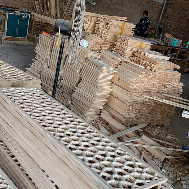 东阳木雕中式仿古屏风仿古门窗中式花格玄关隔断木格删实木花格