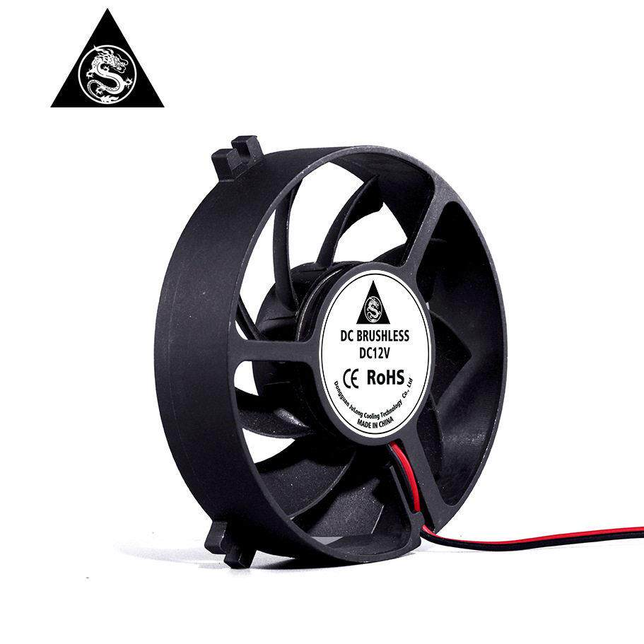 7015圆灯形散1热扇5v12v330空气净化器LED车加湿器风风机圆框风扇