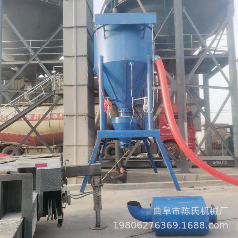 水泥灰清库筒装车压抽QL-200灰机 库房泥粉水装车机 圆库吸灰负机