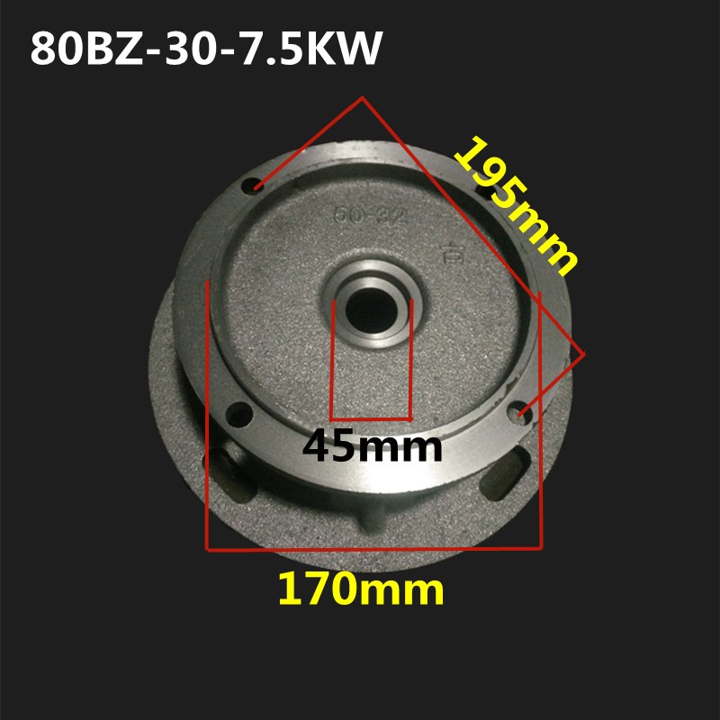BZ直联式自吸泵ZX卧式管道离心泵连接/铸铁叶轮/进水口出水口配件