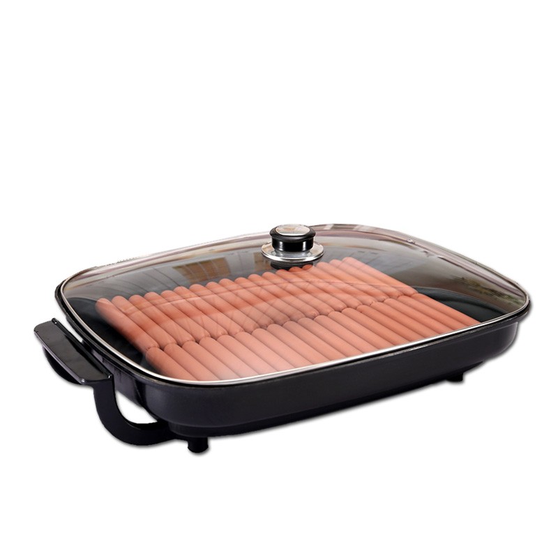 友利烤肠机商用香肠热狗机多功能电煎锅电烤锅电炒锅电热锅煎肠机