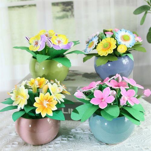 指艺时代衍纸手工DIY材料包精品立体进口衍纸盆栽手作韵味创意礼