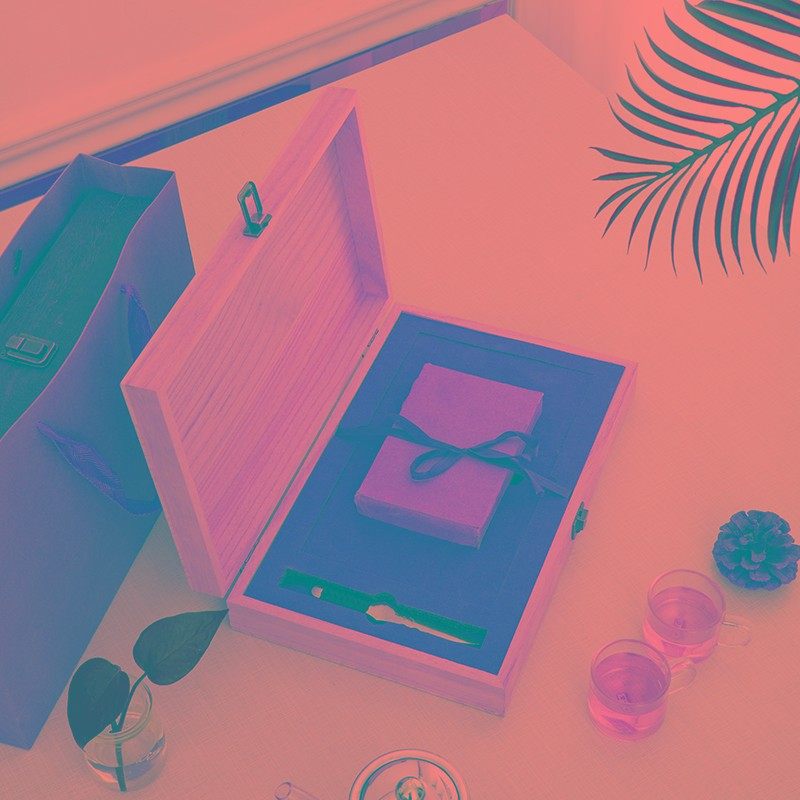 实木安化黑茶茯砖茶盒普洱砖茶木盒烧桐木茶砖礼品包装盒茶叶盒子