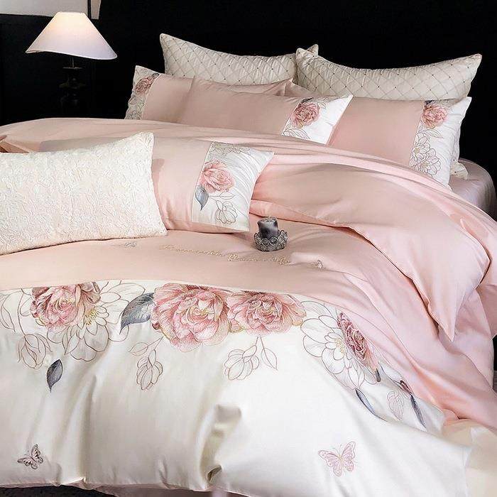 轻奢纯棉贡缎四件套全棉刺绣床上用品三件套床单被套床笠床上用品,鲜花速递/花卉仿真/绿植园艺,割草机/草坪机,淘宝优惠券,粉丝福利购,淘宝优惠卷