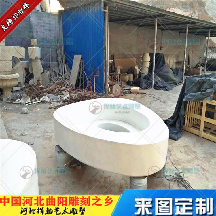 异形玻璃钢商场美陈景观小品树池坐凳抽象景区白色树脂工艺艺术品