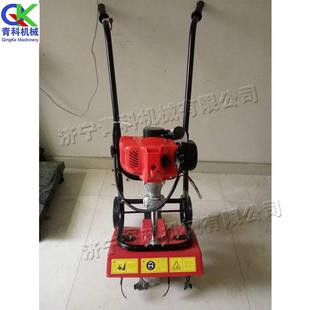 丘陵山区砂质地松土机 小型菜园便携翻土机 汽油风冷二冲程微耕机