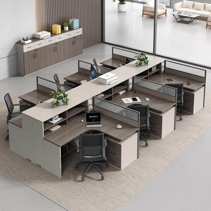 职员办公桌椅组合简约现代4/6人位卡座办公室员工桌财务电脑桌子,五金/工具,五金工具箱/五金收纳箱,淘宝优惠券,粉丝福利购,淘宝优惠卷