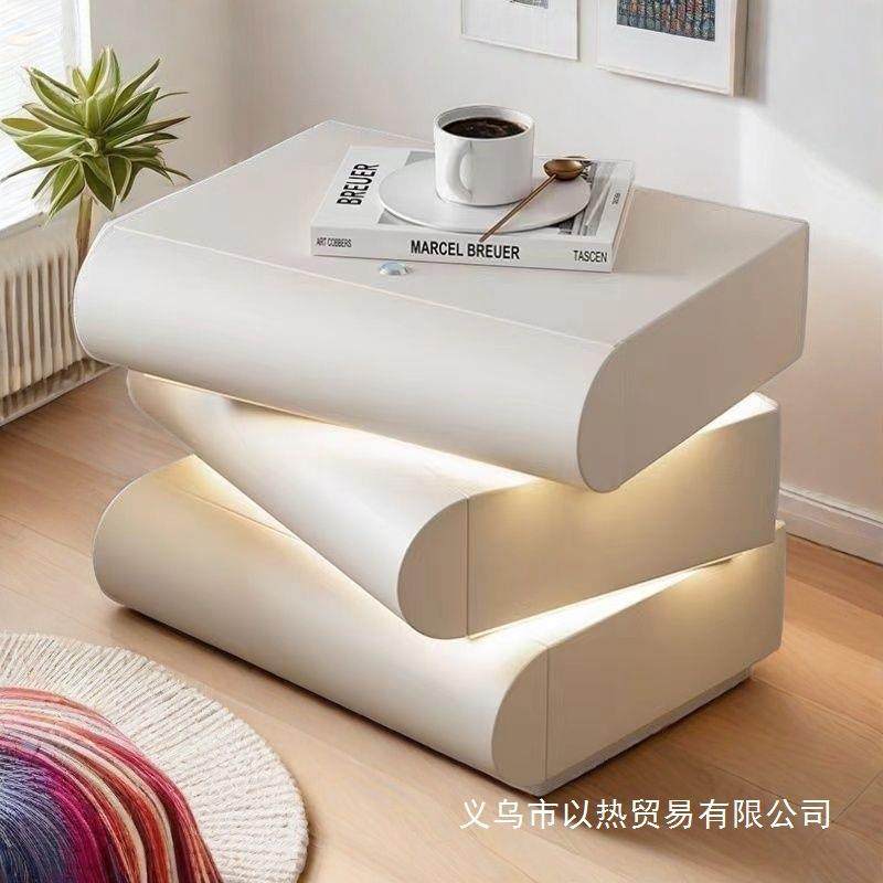 2025新款实木多层床头柜轻奢高级奶油卧室床边柜家用简约收纳现代,五金/工具,五金工具箱/五金收纳箱,淘宝优惠券,粉丝福利购,淘宝优惠卷