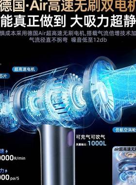 无车载吸尘器手持小型车家用202款5新WLL迷你线大吸力用机汽车内