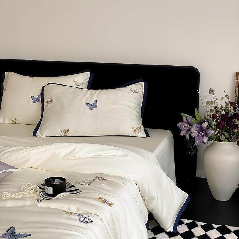 A母婴级1丝00支兰精天四件套夏国际A类季公主类凉感冰丝床单风被,床上用品,床品套件/四件套/多件套,淘宝优惠券,粉丝福利购,淘宝优惠卷