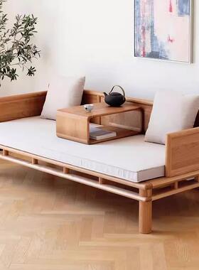 北美黑胡汉桃木罗用床全实木TIM新中式户型客厅家具简约两沙发小