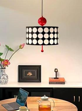 中古奶油风餐厅灯法式复古vL-D233inage波子t点艺术格饭厅吧台餐