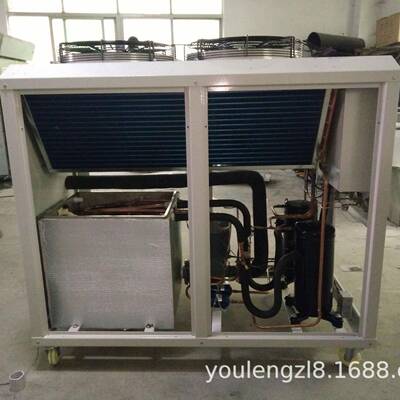 中试微米级却砂磨机配套用10HP风冷业式工冷机循环AEG式冷液机水