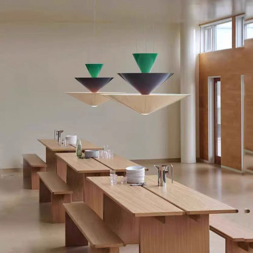 现代设计师客厅餐厅吊灯北欧卧室书房样板间吧台岛台loft挑空吊灯