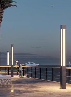 户庭院外灯防照水3景观灯小区米广场超亮zk1-0044LED路灯道路高杆