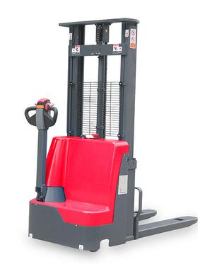 电动步行堆高车托驾盘堆垛车站XJV堆车科力电动垛升高高堆叉车