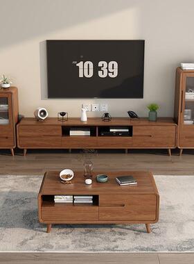 2025WFD爆款客厅茶几电视型柜一卧组合小户室家用新中式体落地实