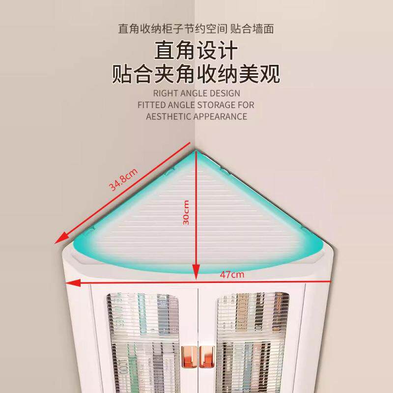 厨房角三角台面墙角柜调料收纳带门拐密封置物架夹缝3546546转角