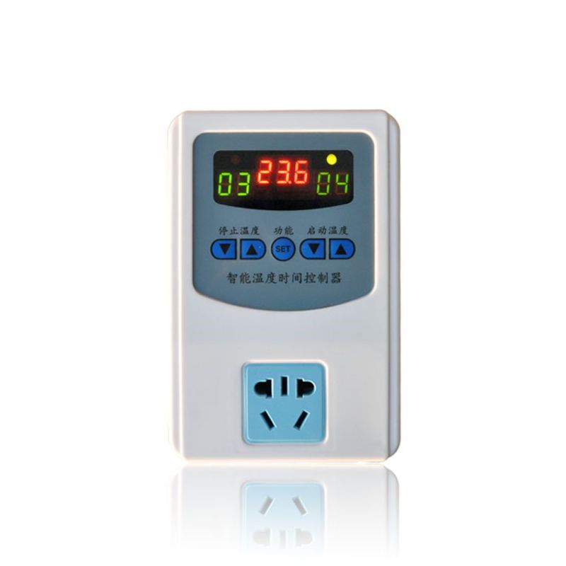 莱珂LK-5B多功能精显电脑智能三显温控器时间控制定时器插座 促销