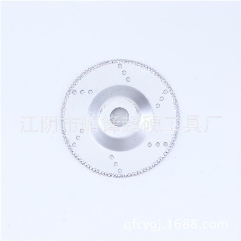 定制金刚石磨片 玻璃石材玉石切割打磨磨带齿钎焊金刚石磨片