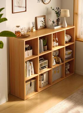 书架置架落格子柜物客厅简易柜子储物书柜多XVP层书本收纳阅读矮