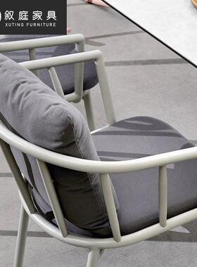 12-27-9外桌椅庭院阳台网红室外休闲组椅户子露台露吧天花园民宿