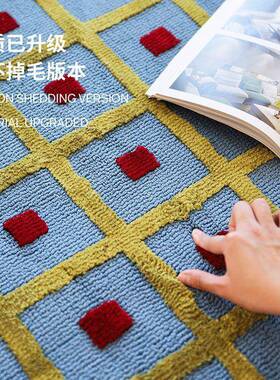 厂家直销法式VWH复古苔藓织毯客机厅耐地脏易打理家客用大面积厅