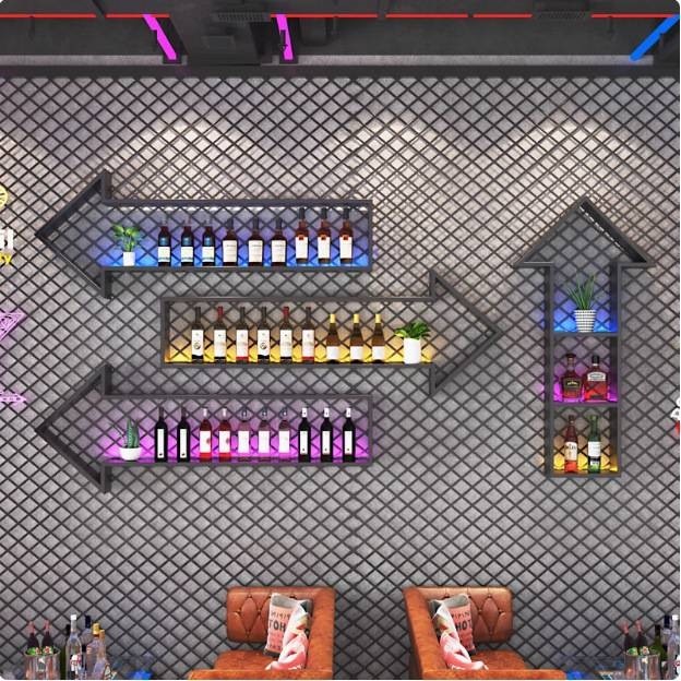 铁艺吧台酒架挂墙展示柜酒柜置物架墙上餐厅壁挂式吧台红酒架上墙,玩具/童车/益智/积木/模型,垂直悬浮玩具,淘宝优惠券,粉丝福利购,淘宝优惠卷