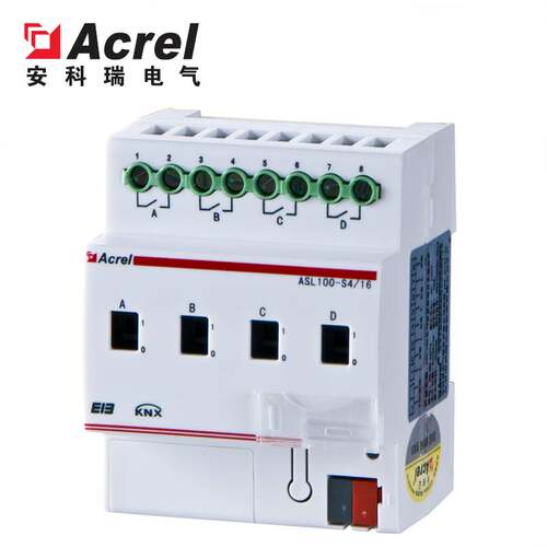 安科瑞ASL100-S2/16智能照明2路开关驱动器KNX智能照明系统
