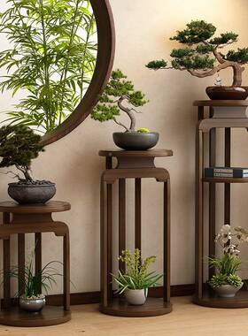 花架客厅FUY视柜合室内阳台电花盆架易高档落地组花架子装室内家