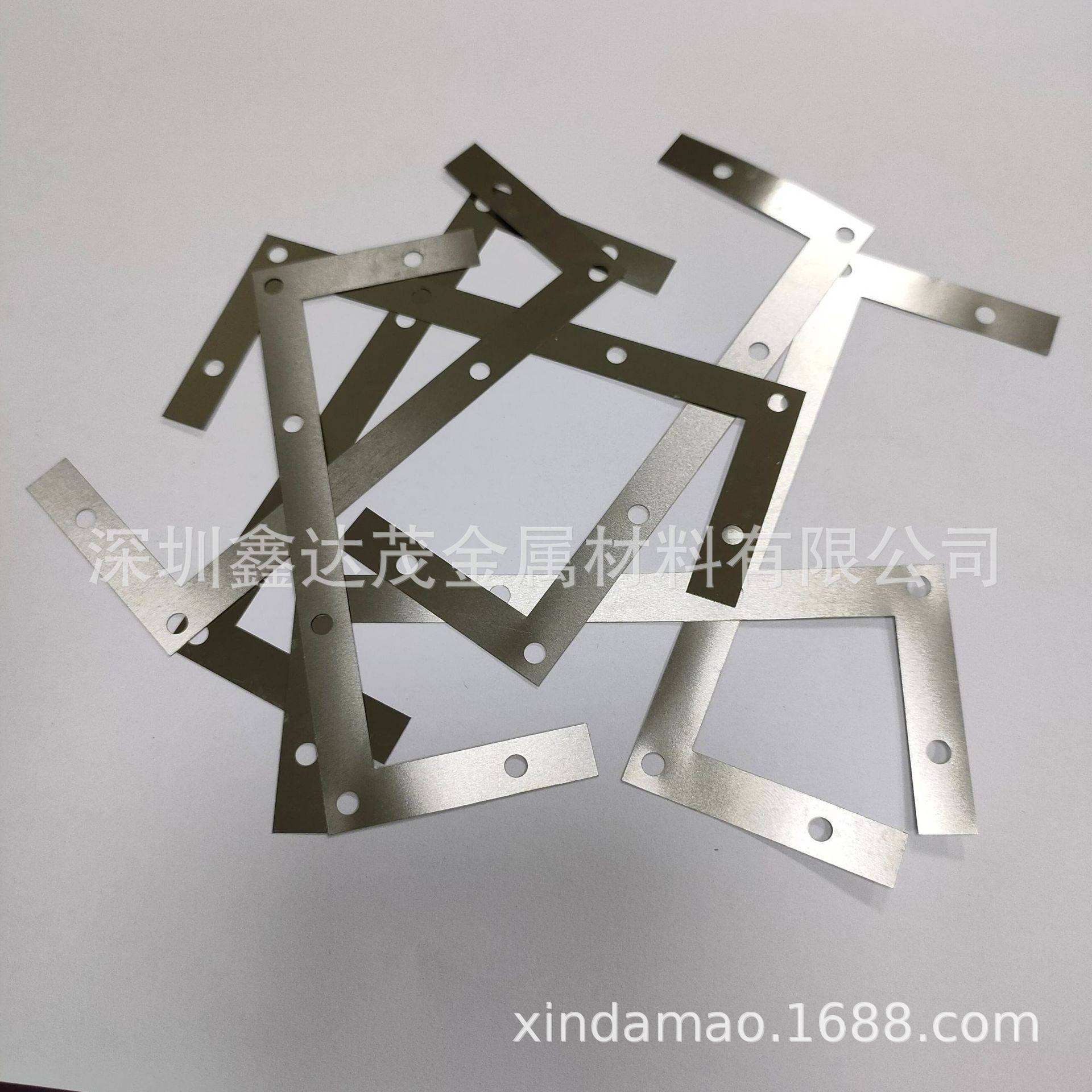 304不锈钢垫片/镀锌板 超薄垫圈轴承间隙片EU型调整插片0.02-6mm