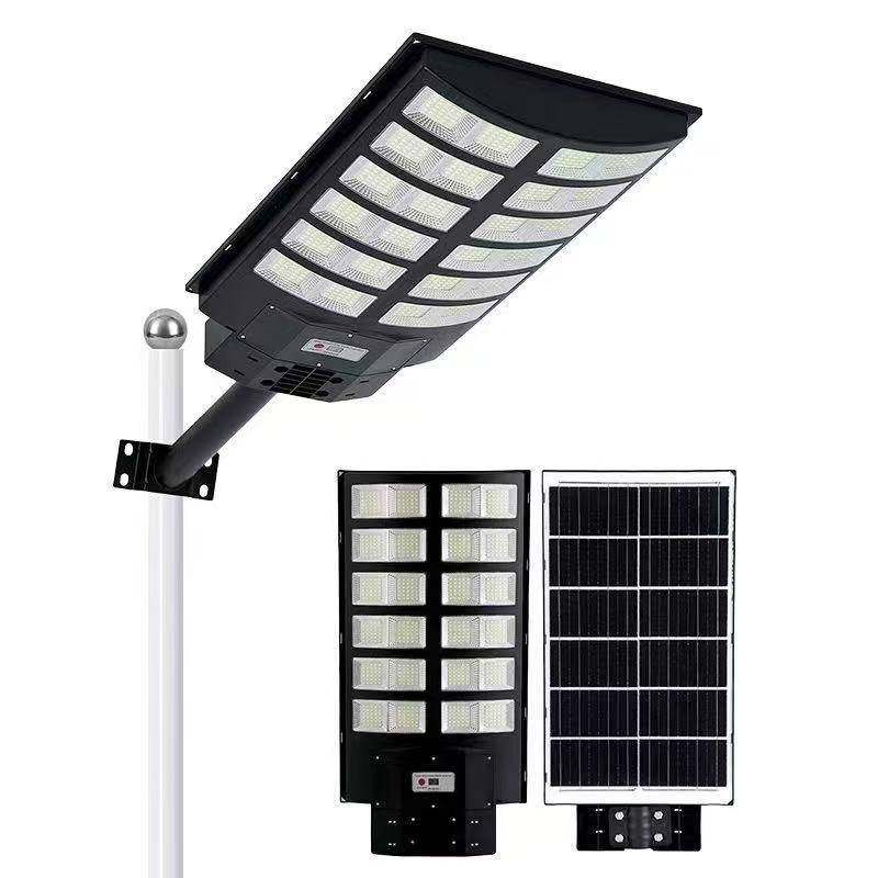 新款户外强光太阳能路灯一体化太阳能灯IP66家用人体感应照明