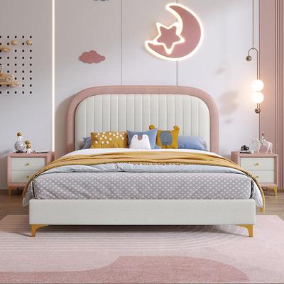 现代床简约童卡通男孩床1.米小户型TLF储物床51.儿35米女孩床布艺