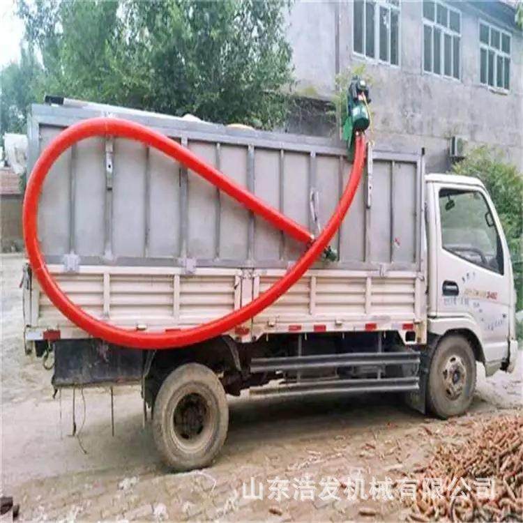 农用UQS省人软管吸粮工全自动小型车载谷机稻谷小麦屯抽粮机上料