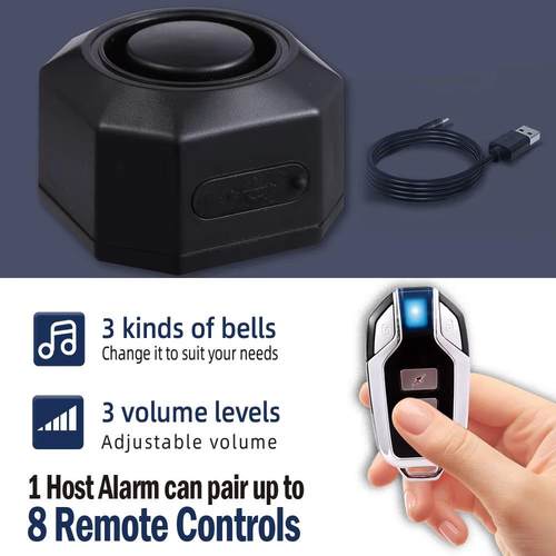 车辆无线防盗震报自警器行器SF32R车报警器免布线动警报猫罩