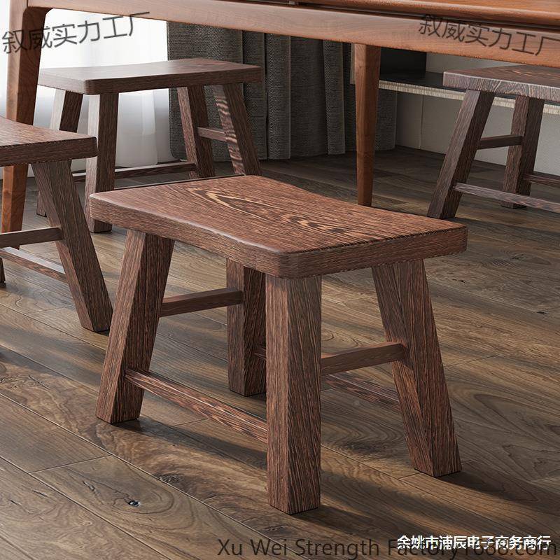 宝宝实木木儿童洗澡中式小板凳方凳492凳子家用鸡翅木红矮凳成人