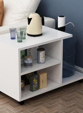 饮机置物架桶装水架几子纯净水桶收架落XUP地茶几边水茶水柜纳一